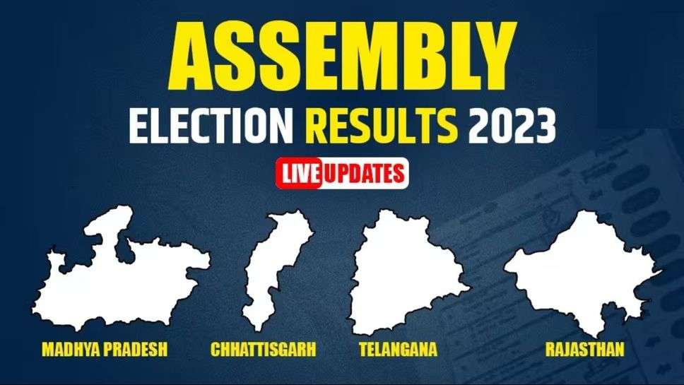 Vidhan Sabha Chunav Results 2023 Live Updates: BJP ने पलट दी बाजी, राजस्थान में 101 सीटों पर आगे, कांग्रेस इतनी सीट पीछे...