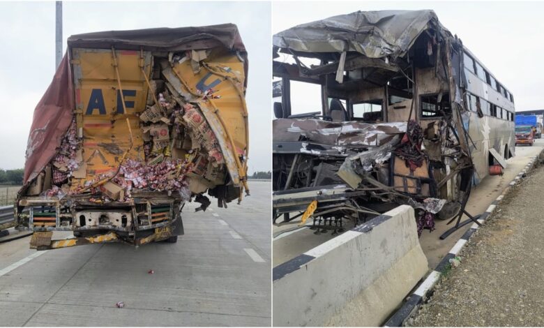 Ganga Expressway Bus Accident